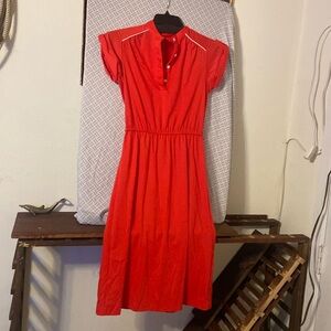 Vintage red dress